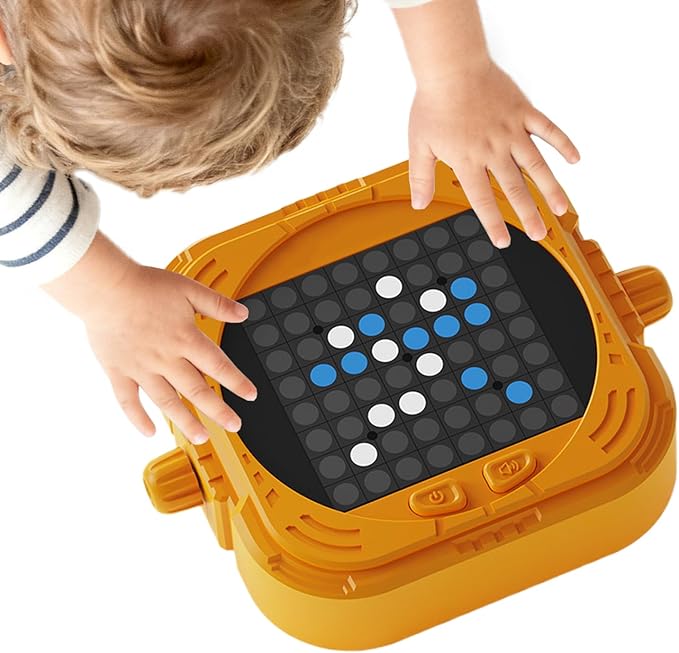 Electronic Strategy Game | AI Handheld Toy,Five in a Row Logic Puzzle Board Game,for Kids Adults Road Trip Camping Party Travel