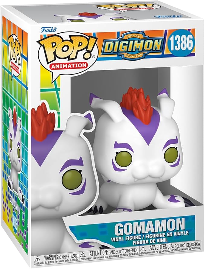 Funko POP! Animation: Digimon - Gomamon - Collectable Vinyl Figure - Gift Idea - Official Merchandise - for Kids & Adults - Anime Fans - Model Figure for Collectors and Display