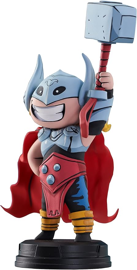 Diamond Select Toys Marvel Animated Series: Mighty Thor Statue, Multicolor, 5 inches, (NOV212079)