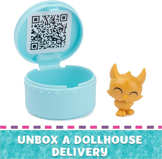 DreamWorks GABBY'S Dollhouse Campfire Gift Pack with Gabby Girl, Pandy Paws, Baby Box & Mercat Toy Figures, Collectible Kids Toys for Girls & Boys 3+