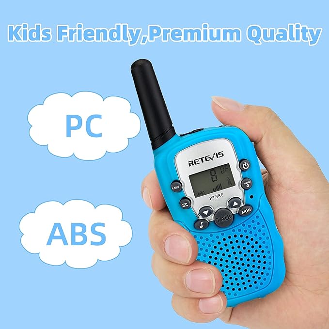 Retevis RT388 Walkie Talkies for Kids Bundle with RT22S Walkie-Talkies Rechargeable