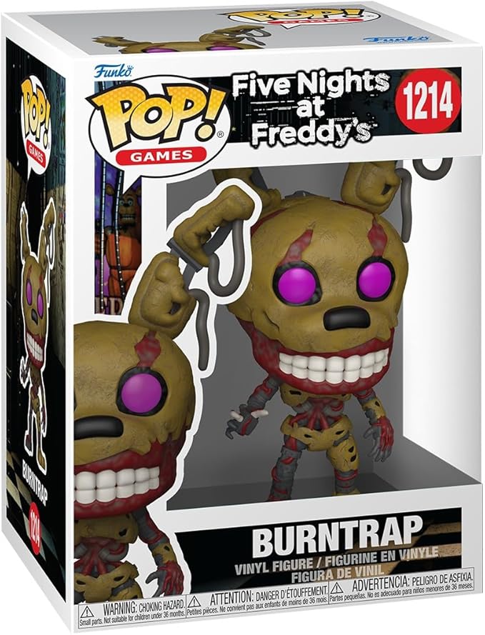 Funko Pop! Games: Five Nights at Freddy's - Burntrap - Collectable Vinyl Figure - Gift Idea - Official Merchandise - Toys for Kids & Adults - Video Games Fans