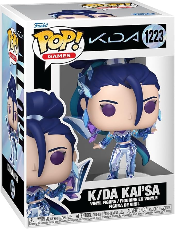 Funko Pop! Games: League of Legends - K/DA Kai'Sa - Collectable Vinyl Figure - Gift Idea - Official Merchandise - Toys for Kids & Adults - Video Games Fans - Model Figure for Collectors