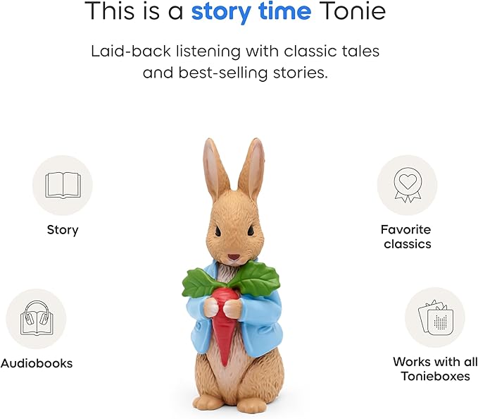 Tonies The Peter Rabbit Collection Audio Toy Figurine from Beatrix Potter