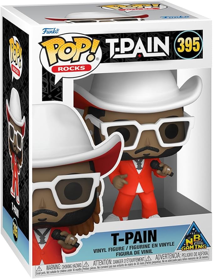 Funko POP! Rocks: T-Pain - Collectable Vinyl Figure - Gift Idea - Official Merchandise - for Kids & Adults - Music Fans - Model Figure for Collectors and Display