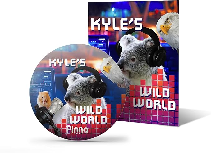 StoryShield, Pinna Screen-Free Audio Storytelling Disk, Kyle's Wild World