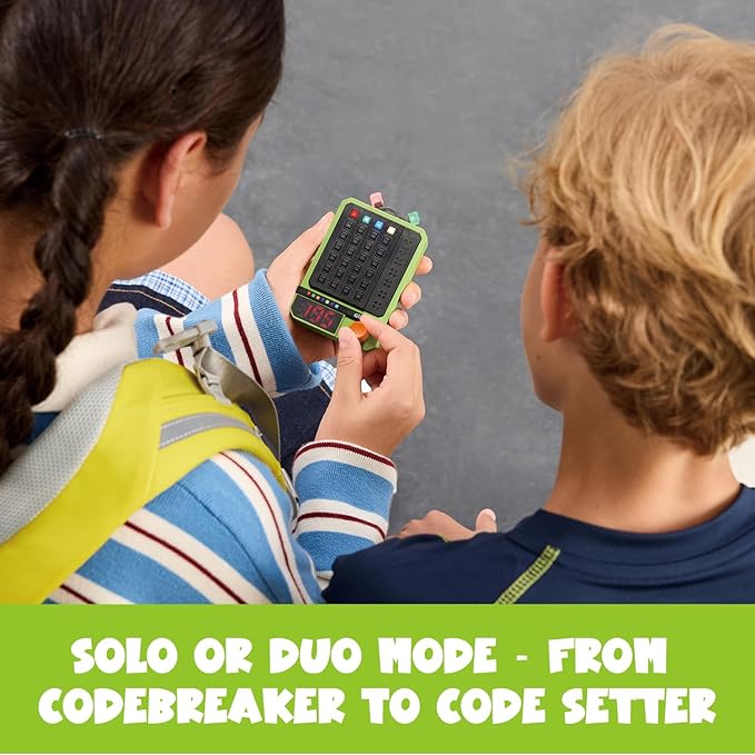 GiiKER Super Decoder, 600-Level Code-Breaking Puzzle Game for 1-2 Players, Handheld Games for Kids and Adults, Birthday Gift for Boys and Girls, Travel Games for Road Trip