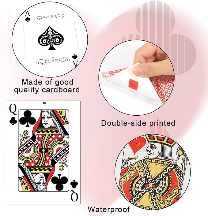 30Pcs Wonderland Tea Party Hanging Swirls Poker Cards Hanging Swirls Wonderland Theme Party Decoration Poker Cards Ceiling Streamers Banner Decor for Birthday Baby Shower Casino Party Supplies