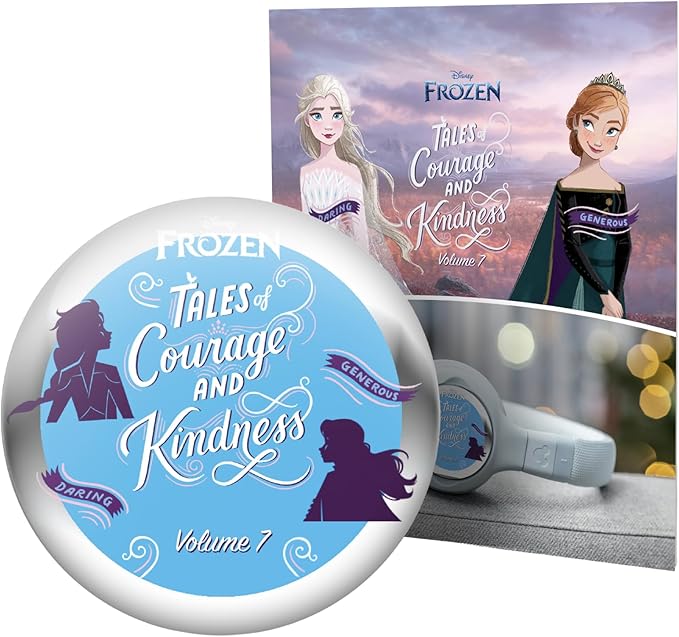 StoryShield, Disney Tales of Courage and Kindness Vol.7, Screen-Free Audio Storytelling Disk Featuring Elsa and Anna