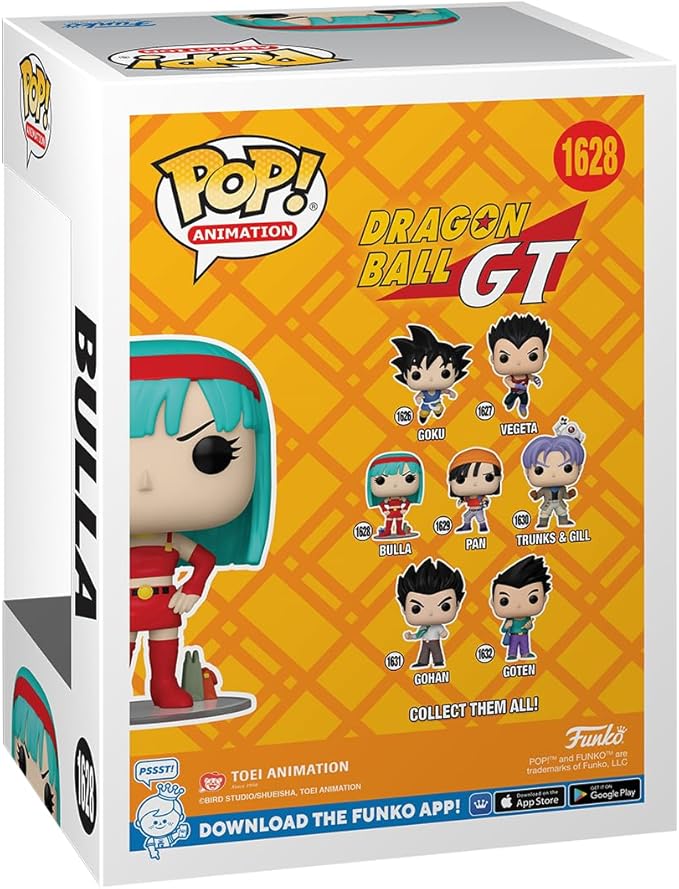 Funko POP! Animation: DBGT - Bulla - Dragon Ball - Collectable Vinyl Figure - Gift Idea - Official Merchandise - for Kids & Adults - Anime Fans - Model Figure for Collectors and Display