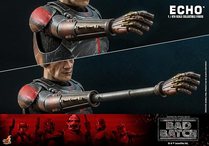 Hot Toys 1:6 Echo - Star Wars: The Bad Batch, Black