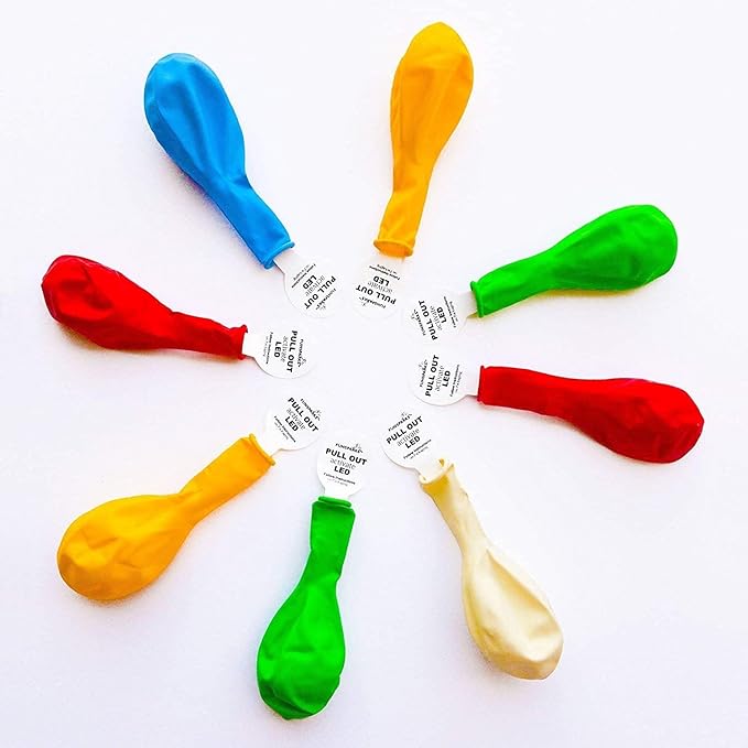 50 LED Light Up Balloons Mixed Color Non-Flashing Lasts 24 Hours Birthday Wedding Camping Glow Bachelor Christmas Housewarming Baby Shower Graduation Party Easter Halloween Valentine's Day Decorations