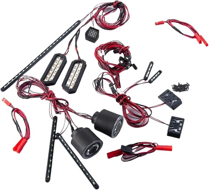 RC Spare Part for Infraction 6s for Blx V2 for All-Road 1/7 Front Rear Taillight Side Lights Grop rc Car Truck Upgrade Parts Modification Accessories