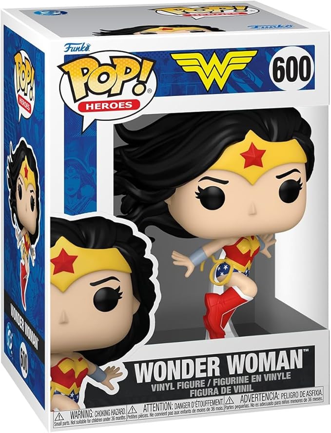 Funko Pop! Heroes: DC New Classics - Wonder Woman - Collectable Vinyl Figure - Gift Idea - Official Merchandise - Toys for Kids & Adults - DC Comics Fans - Model Figure for Collectors and Display