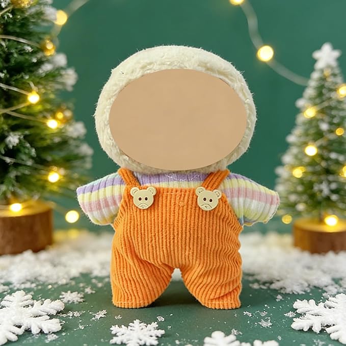 Clothes for Doll, 8 Pack Doll Outfits for 17cm Doll, Perfect for Play and Display, Accessories for Doll's Collectors, (No Dolls) (Set 9)