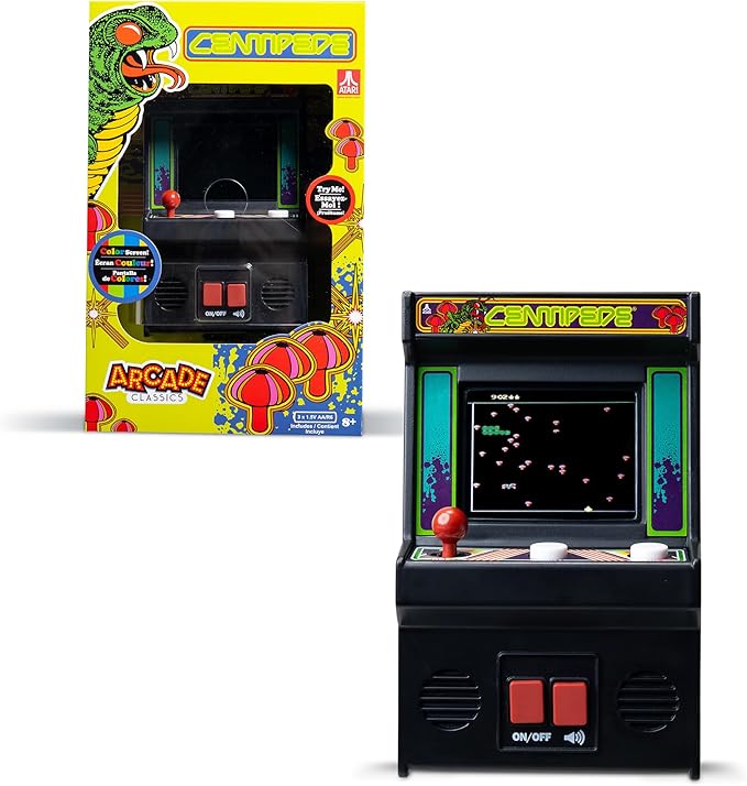 Arcade Classics Centipede and Qbert 2 Mini Video Games