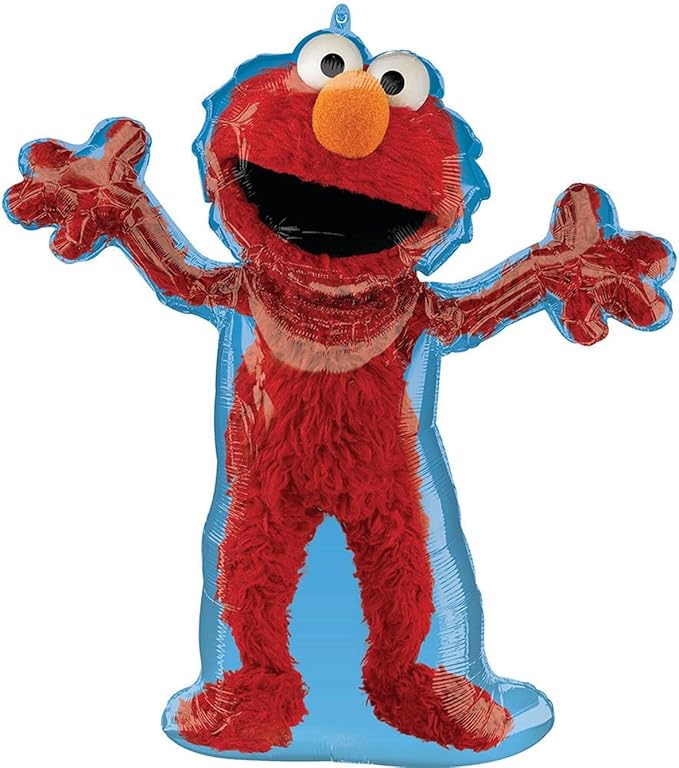 Sesame Street Elmo and Cookie Monster 1st Birthday Party Supplies Balloon Bouquet Decorations