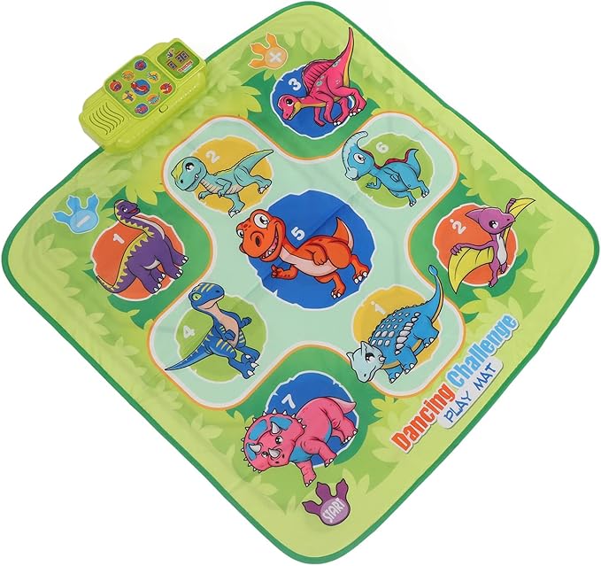 Light Soft Folding Music Dance Pad, Educational Electronic Dance Pad for Children and Adults