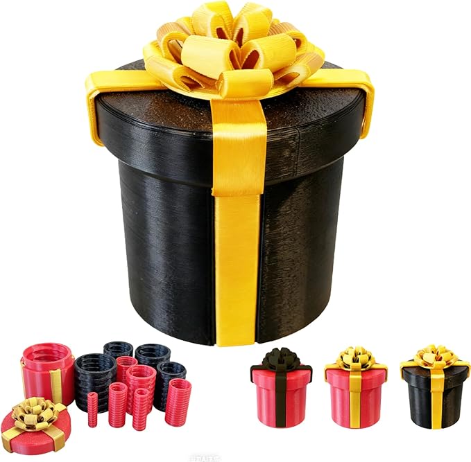 Annoying Gift Box with Screws,Prank Gifts,Puzzle Gift Box,Prank Gifts for Adults,Money Puzzle,Annoying Nested Screw Gift box,Reusable Perfect Money Puzzles for Birthday Christmas White Elephant Party