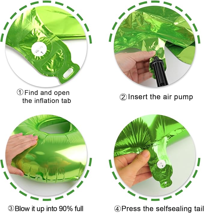40 Inch Big Light Green 9 Balloon Number, Jumbo Giant Happy 9th 19 29 39 49 99 Birthday Party Decorations,Light Green Large Nine Mylar Foil Anniversary Birthday Party Engagement Decorations