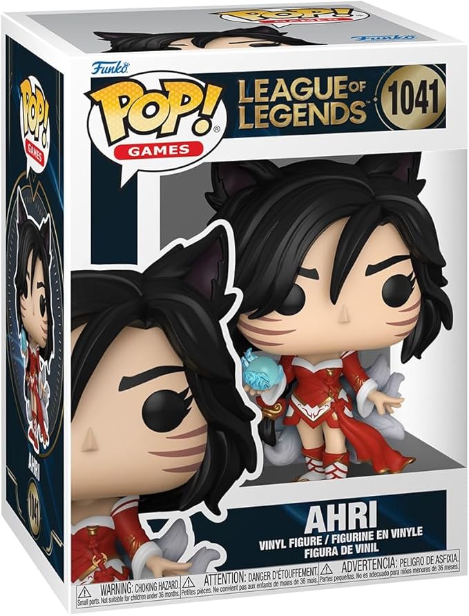 Funko POP Games: LOL - Ahri - League of Legends - Collectable Vinyl Figure - Gift Idea - Official Merchandise - for Kids & Adults - Video Games Fans - Model Figure for Collectors and Display