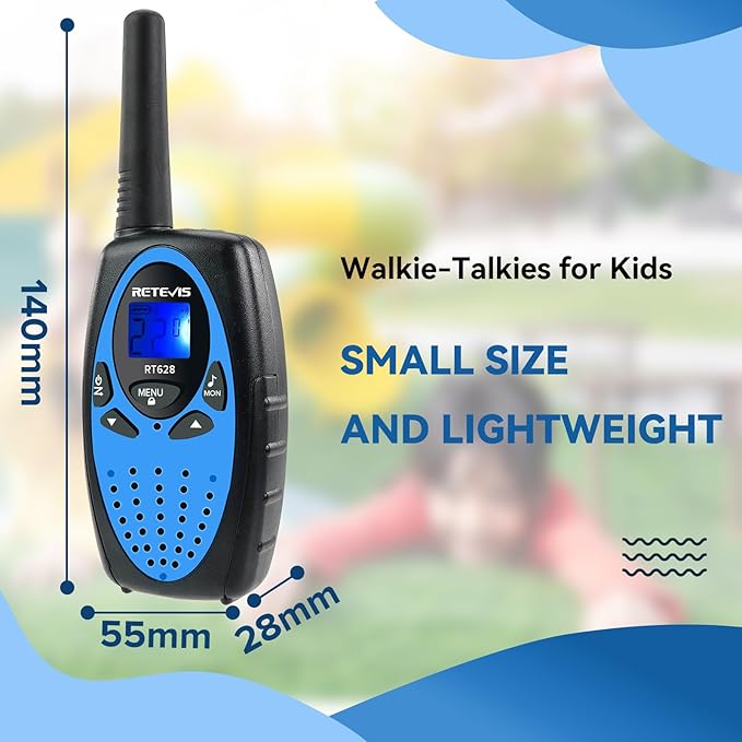 Retevis RT628 Kids Walkie Talkies, Durable Toy Birthday Gifts for Hiking Camping Bundle with EZTalk 80 Walkie Talkies for Kids, STEM Kits DIY Toys for Boys Girls Ages 6-12 Christmas Stocking Stuffers