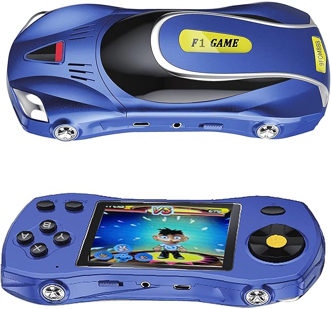 Handheld Game Console for Kids Preloaded 200+ Retro Video Games, Portable Gaming Player with Rechargeable Battery 3.0" LCD Screen, Mini Arcade Electronic Toy Gifts for Boys Girls