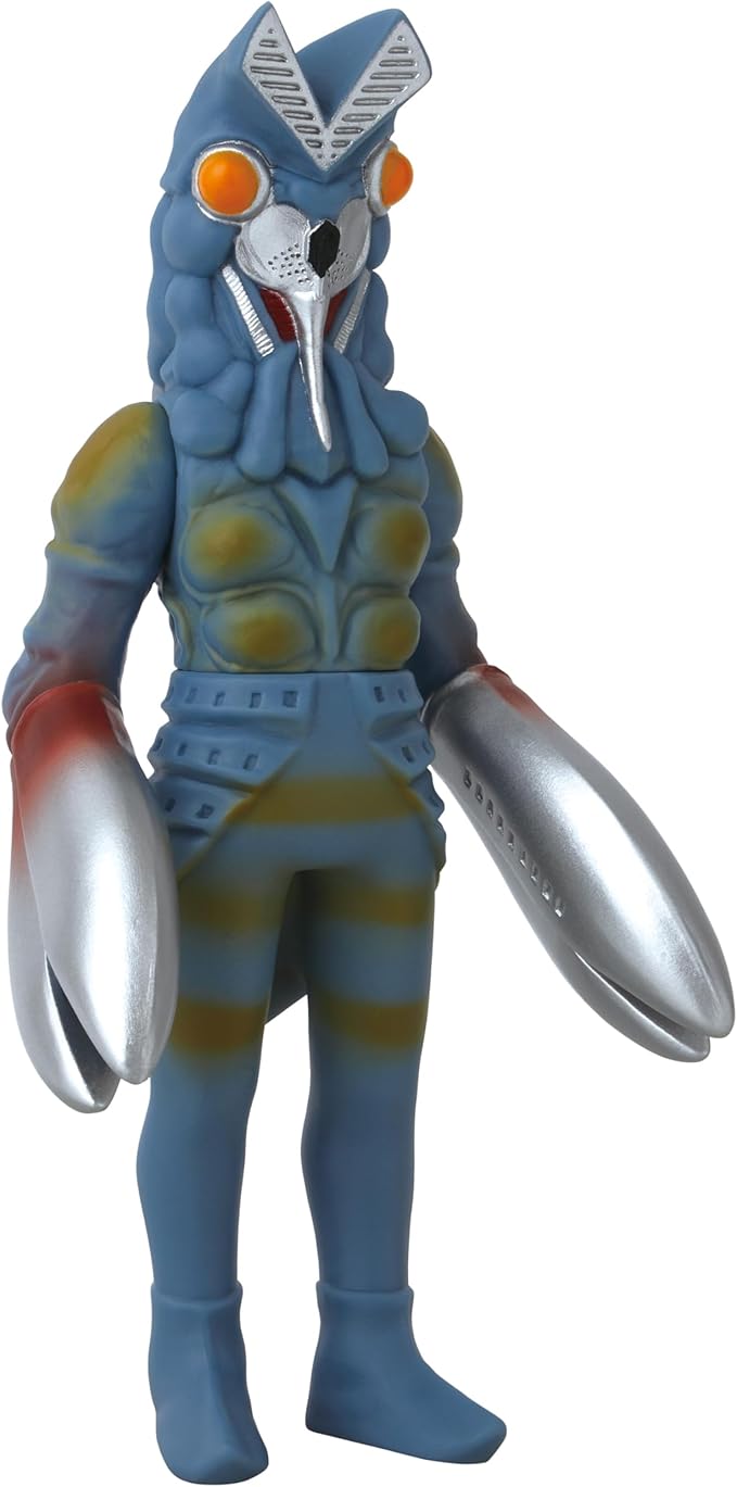 Ultraman - Sofvi Series with Hang Tag - 5" Alien Baltan Soft Vinyl Figure
