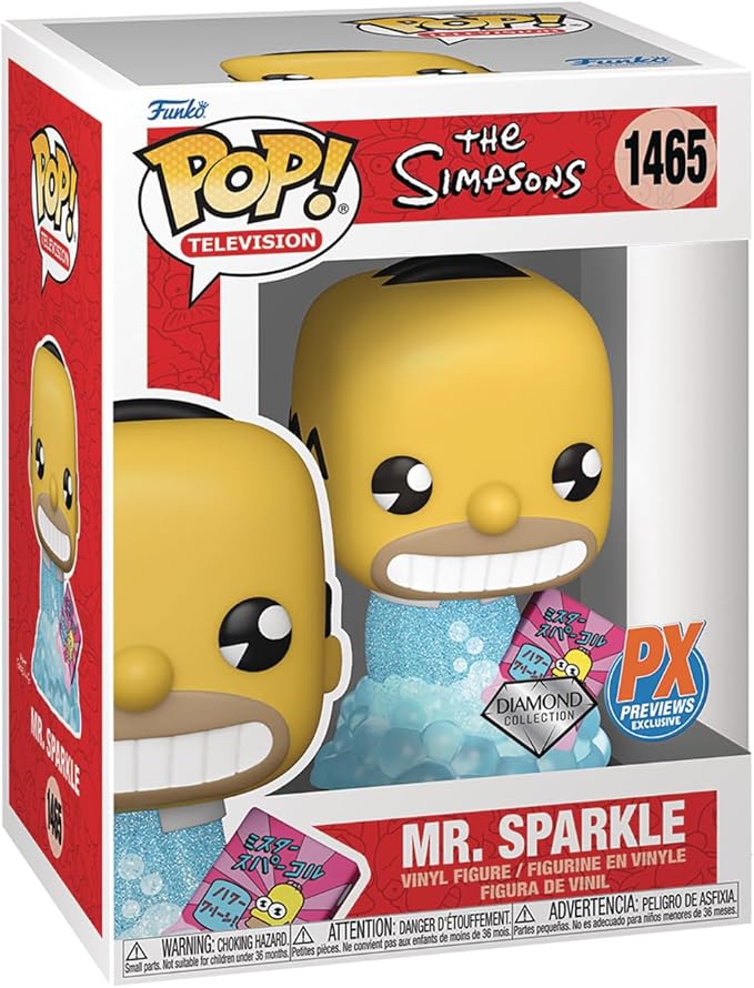 Funko The Simpsons POP | Diamond Glitter Mr. Sparkle