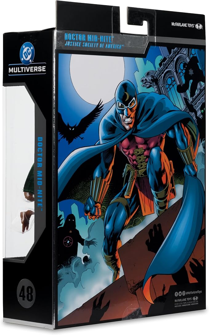McFarlane Toys - DC Multiverse Doctor Mid-Nite (Justice Society of America) 7in Action Figure McFarlane Collector Edition #48