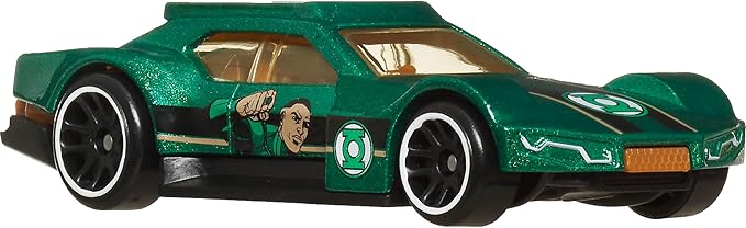Hot Wheels Toy Cars, Batman-Themed 10-Pack, Set of 10 Die-Cast Vehicles Including a Batmobile & a Batplane in 1:64 Scale (Styles May Vary)