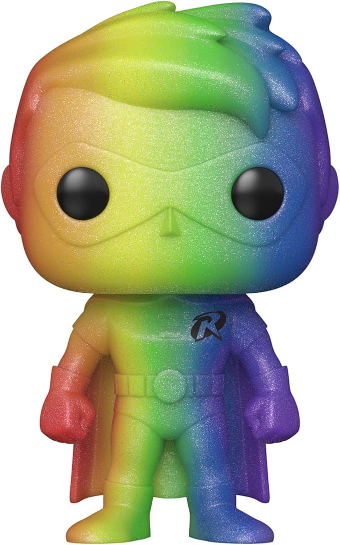 Funko Pop Heroes: Pride - Robin - DC Comics - Collectable Vinyl Figure - Gift Idea - Official Merchandise - Toys for Kids & Adults - Superheroes Fans - Model Figure for Collectors and Display