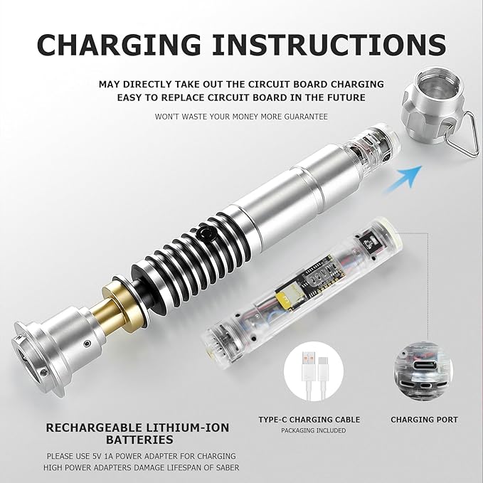 Upgrade App Control LK Dueling Lightsaber, Smooth Swing 34 Sound Effects 12 Light Effects, 16 Colors and Infinite Change Metal Light Saber for Adults (Pixel-LK)