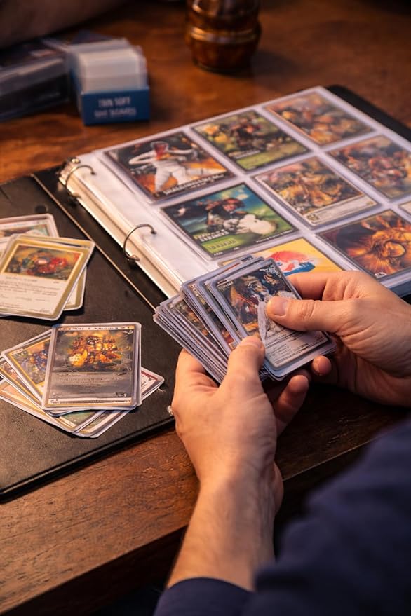 Ultra Pro 9 Pocket Pages Platinum Series - 100 Pages of Card Sleeves for Trading Card Binder and More