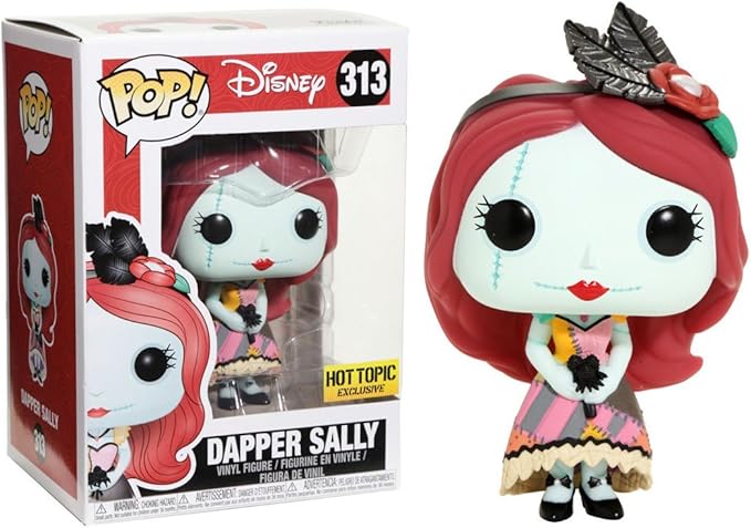 Funko - Disney Nightmare Before Christmas-Dapper Sally Figurine, Multicoloured, 14482