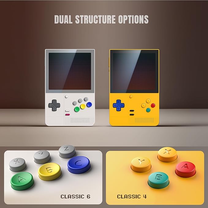 Retroid Pocket Classic Retro Handheld Game Console, 3.92" OLED Touchscreen, Portable Android Gaming Handheld with 6+128GB, 5000mah Battery, Android 14, WiFi 5 Classic Games Console (Teal)