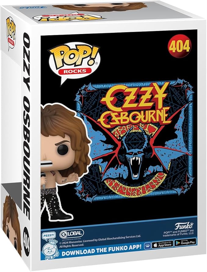 Funko POP! Rocks: Ozzy Osbourne - (1989) - Collectable Vinyl Figure - Gift Idea - Official Merchandise - for Kids & Adults - Music Fans - Model Figure for Collectors and Display
