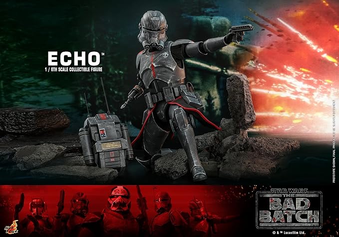 Hot Toys 1:6 Echo - Star Wars: The Bad Batch, Black