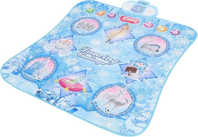 Kids Dance Mat Single Player Electronic Music Challenge Game Play Blanket for Daily Entertainment Thinking and Through Kids Dance MatElectronic MatSingle