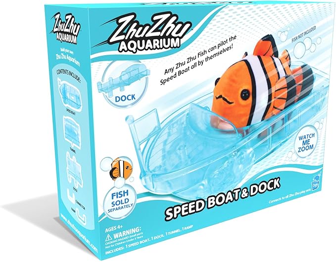 Zhu Zhu Pets Aquarium Speedboat and Dock