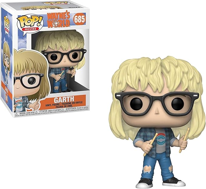 FunKo Pop! Movies: Wayne's World Collectible Vinyl Figures, 3.75" (Set of 2)