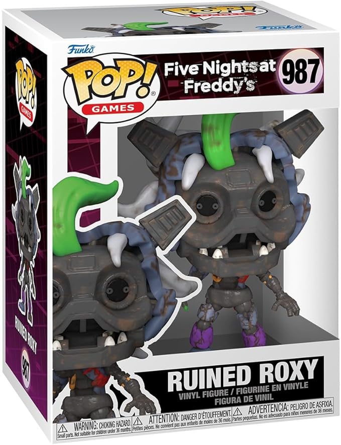 Funko POP! Games: Ruin - Ruined Roxy - Roxy - FNAF - Collectable Vinyl Figure - Gift Idea - Official Merchandise - for Kids & Adults - Video Games Fans - Model Figure for Collectors and Display