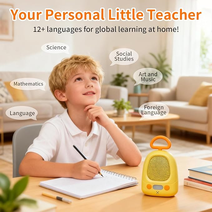 AI Toys for Kids, Voice Chat Companion for Children Interactive Robot Toys Story&Learning Companion Real-Time ReactionsTalk Therapy Daily Conversations, Christmas and Birthday Gift for Boys and Girls