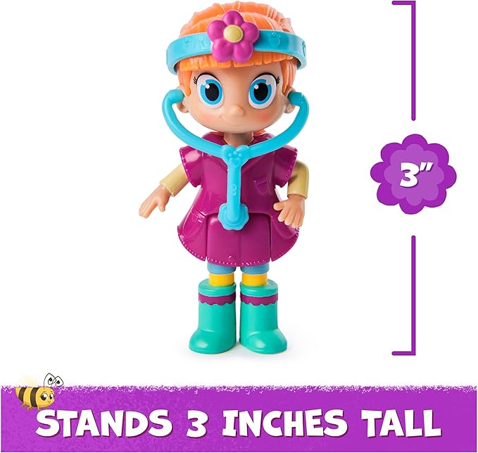 Vida The Vet, Check Up & Care Friendship Pack with 5 Action Figures, Stethoscope, Headlamp, & Sticker Sheets, Kids Toys for Girls & Boys Ages 3 and up