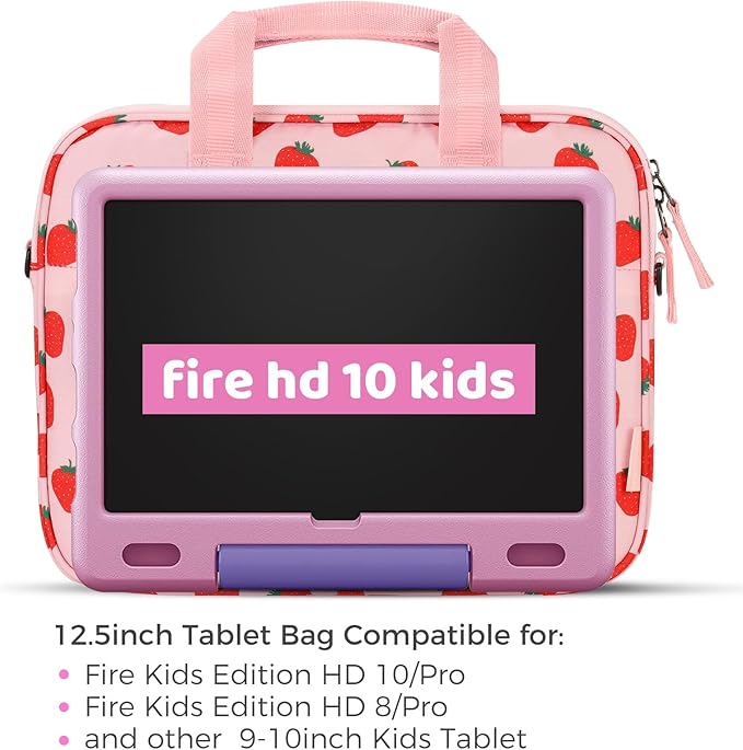 Choco Mocha Kids Tablet Sleeve Bag for Boys & Girls, (10-12.5Inch)