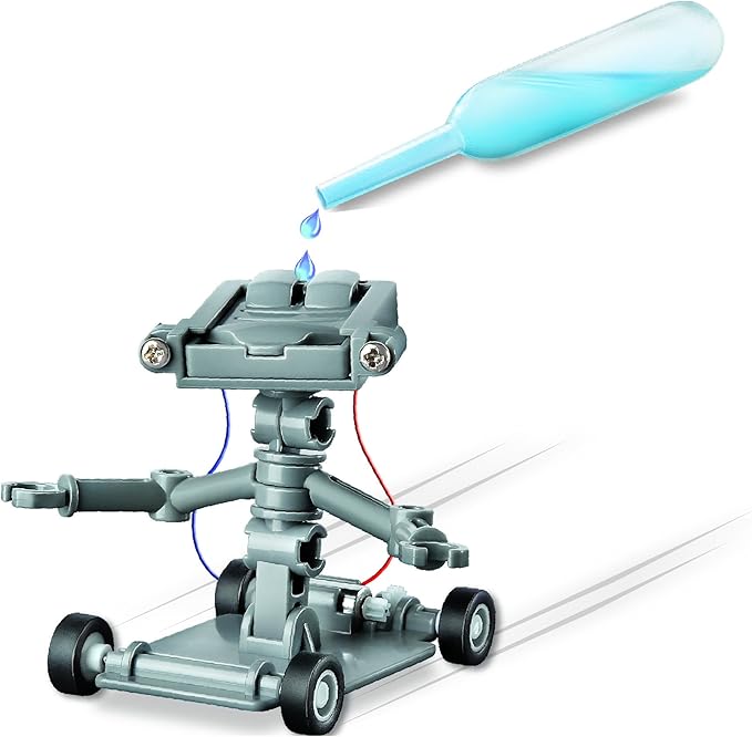 Rhode Island Novelty Educational Green Science Salt-Powered Robot Kit – Great for STEM Activity, Classroom Reward & Gift for Kids
