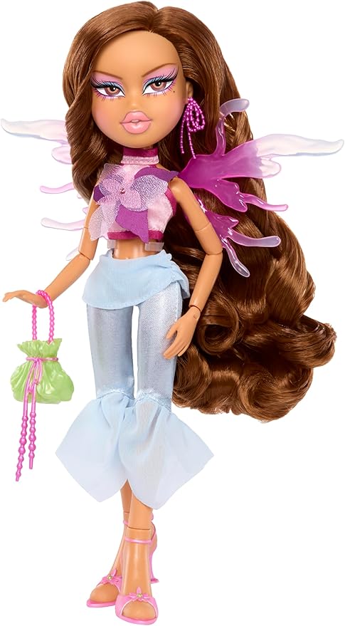 Bratz Fashion Pixiez Yasmin Collectible Fantasy Doll with Real Fashions and Accessories