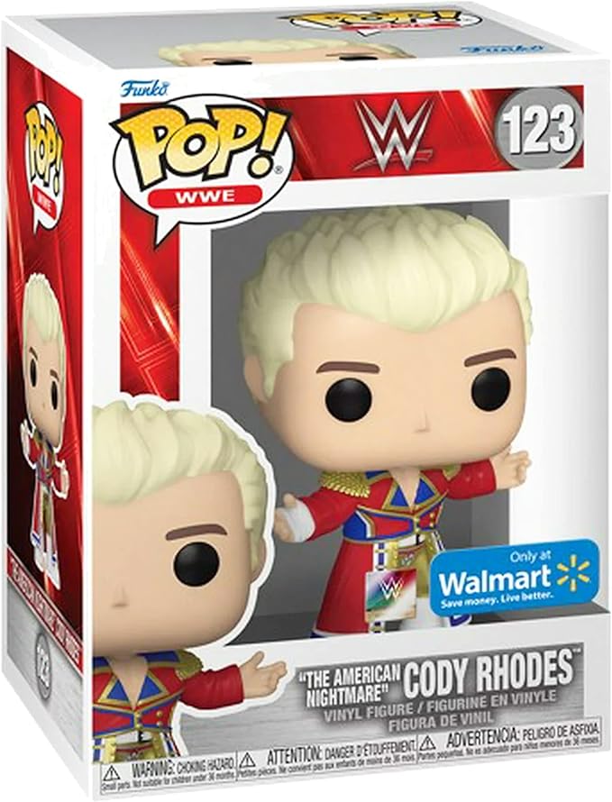 Funko WWE The American Nightmare Cody Rhodes Pop! Vinyl Figure - Limited Edition Exclusive, (FUN71169)