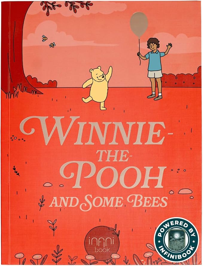 Cali's Books Winnie-The-Pooh infinibooklet - infinibook Interactive Storybook for Kids, Learning Book for Toddlers