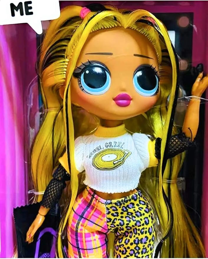 L.O.L. Surprise! O.M.G. Alt Grrrl Fashion Doll with 20 Surprises,Multicolor
